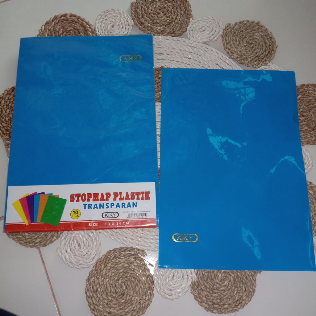 

stopmap plastik transparan