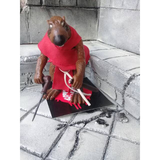 Master Splinter TMNT Mirage studio playmates 1988