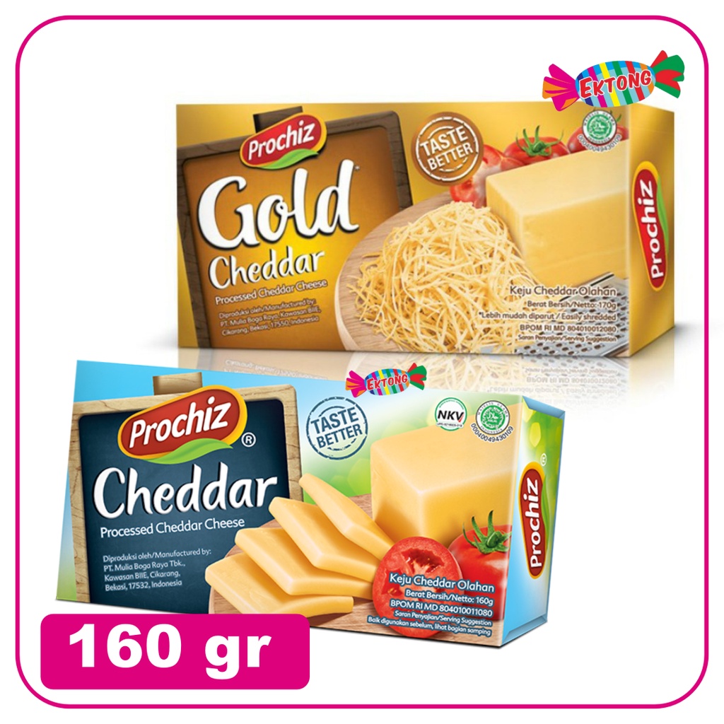 

PROCHIZ CHEDDAR 160 GR