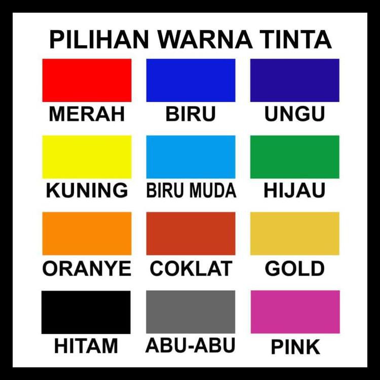 

Murmer Tinta Stempel Botol 5 Ml Keren