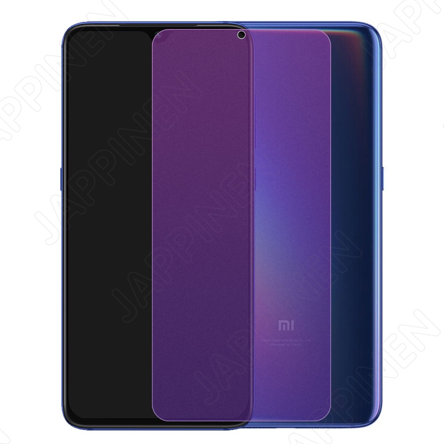 Pelindung Layar Tempered Glass Matte Anti Blue Light Untuk Redmi Note 9 8 7 10 Pro 9T 9S 8T 10T 10S K40 K30 K20 Pro 9A 9C