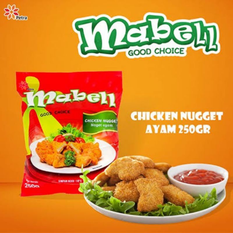 Mabell Nugget ayam 250 gram