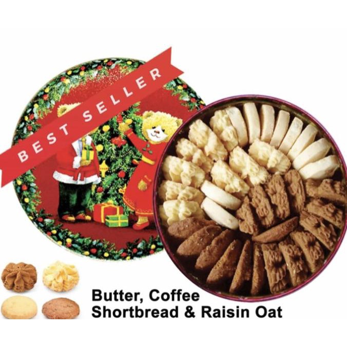 

OPEN PO HONGKONG FAMOUS JENNY BAKERY - BESTSELLER 4 MIX BUTTER COOKIES XCD521XS