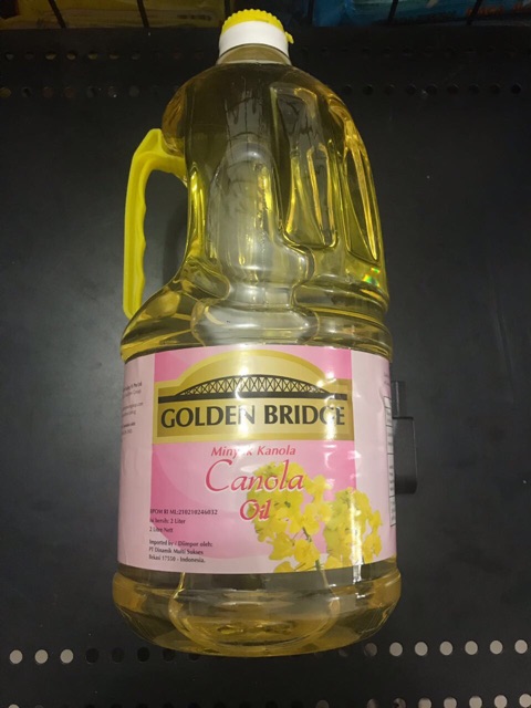 Canola Oil Golden Bridge 2 liter