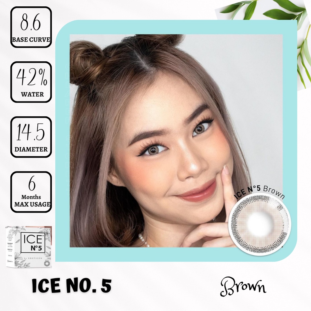 SOFTLENS X2 - ICE  NO. 5 MINUS ( - 3.00 S.D - 6.00 )