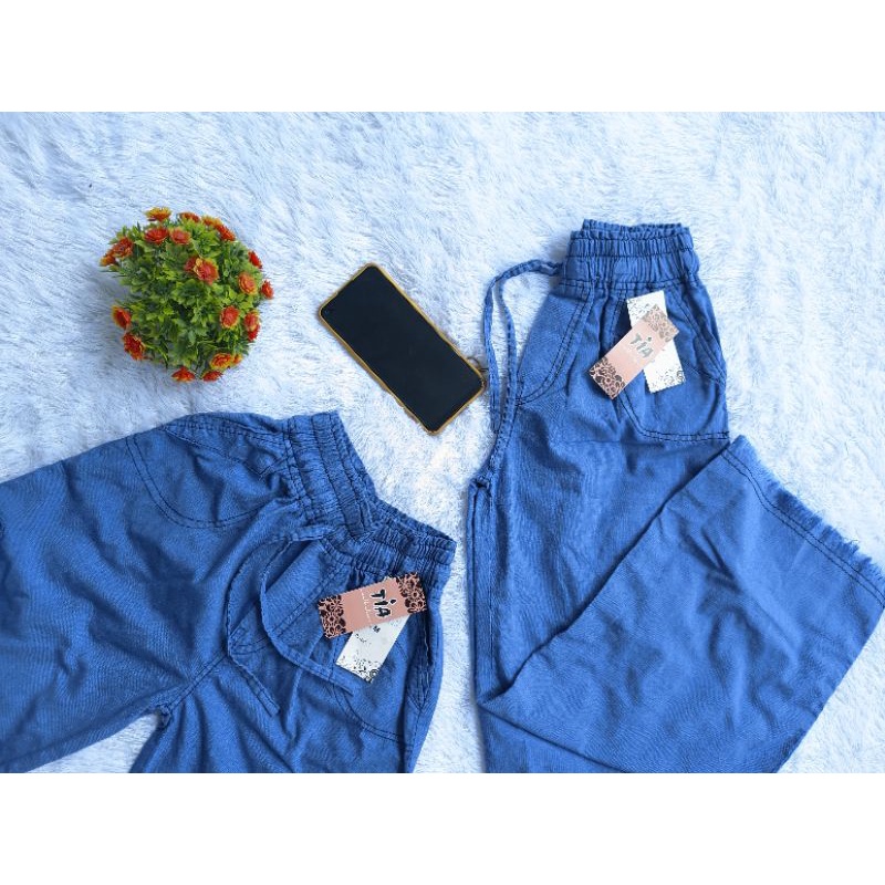 kulot anak anak tanggung 13-16 tahun/ kulot jeans wanita anak tanggung