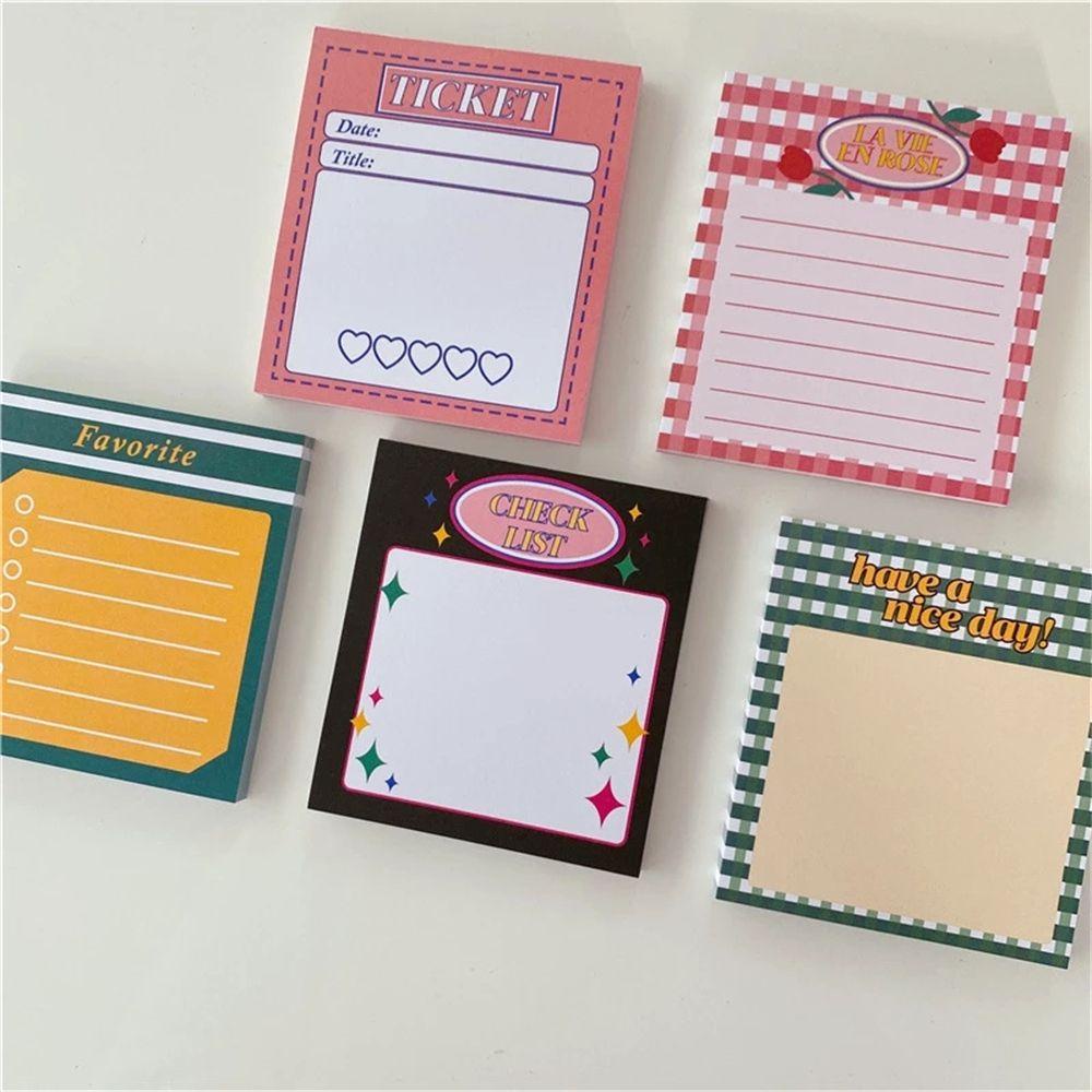 Memo Pad Agustina Khusus Ins Style Office School Planner To Do List Jadwal Harian