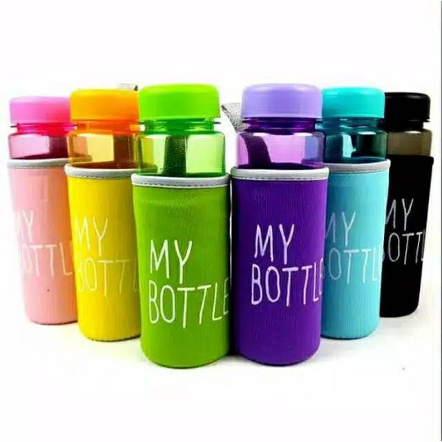 My Bottle Sarung Pouch Botol Minum Busa Warna BPA Free BD15