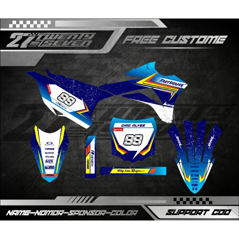 DECAL KX 85 FULL BODY DECAL KX 85