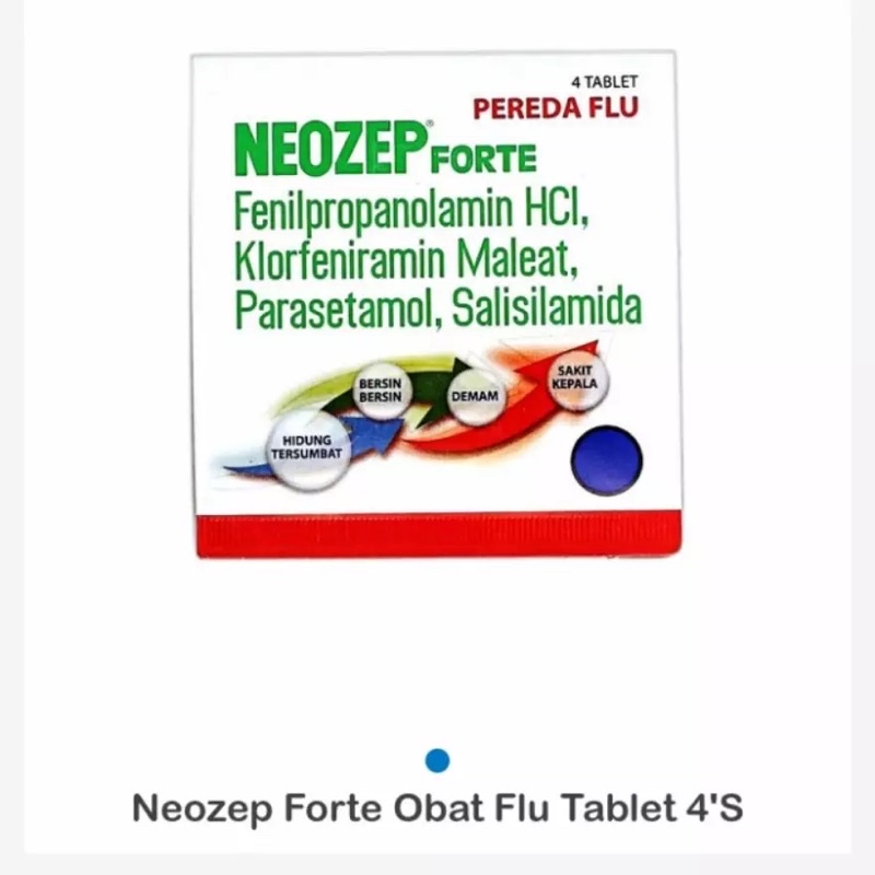NEOZEP FORTE Strip isi 4 Tablet