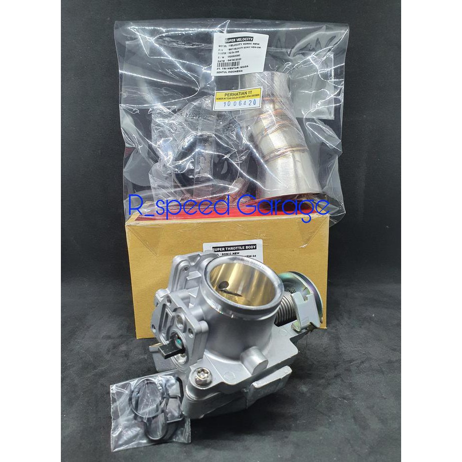 Jual Throttle Body Tb Velocity Brt Sonic Supra Gtr Tb