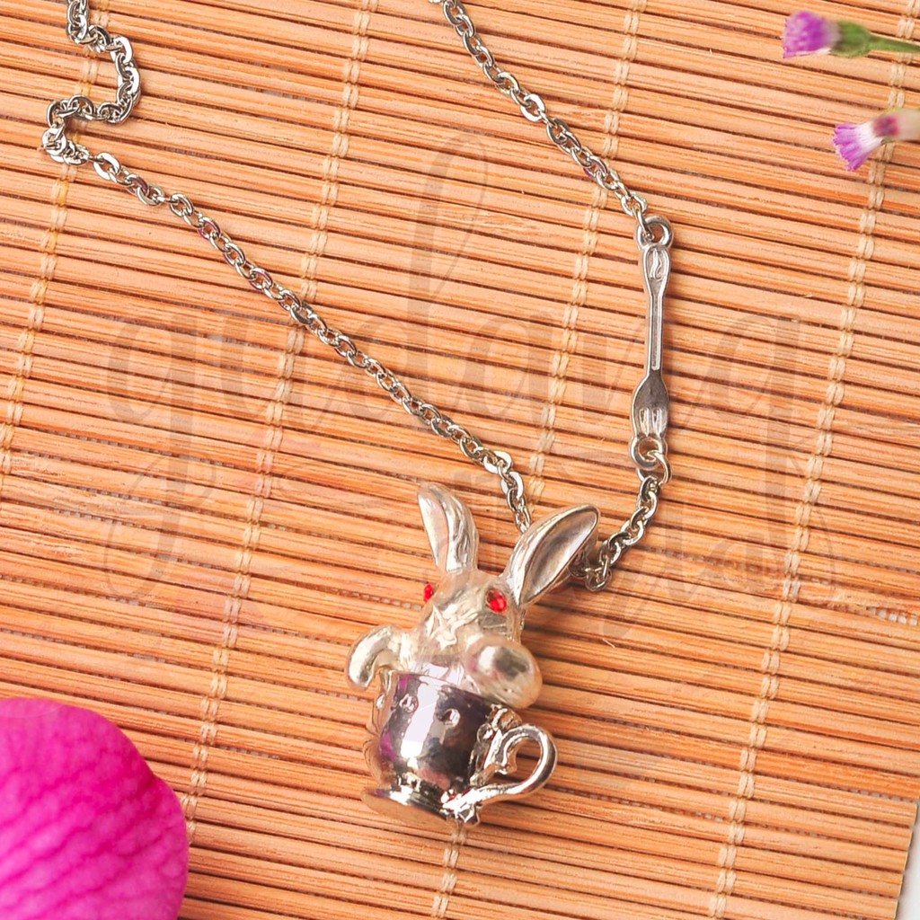 Kalung Rabbit in Cup With Spoon GH 204146