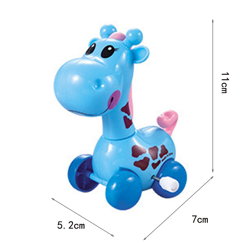 HIPPO LAND Wind up toy animal Giraffe Clockwork deer 187