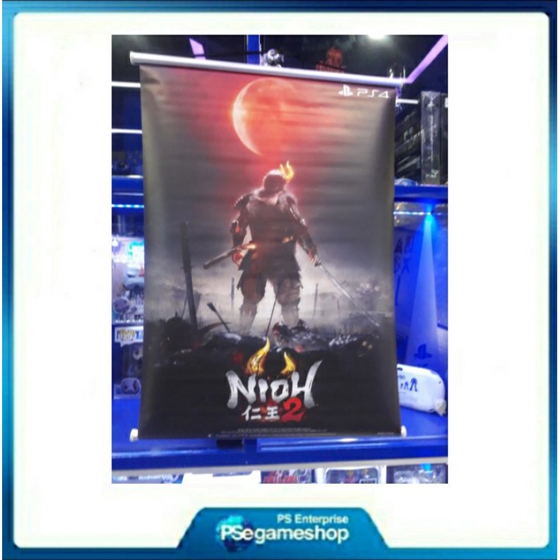 Scorlls Nioh 2 Poster Gulir Dinding