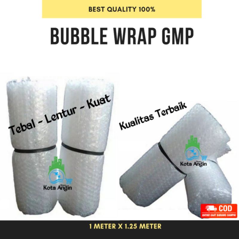 

Bubble Wrap 1m x 1.25m GMP