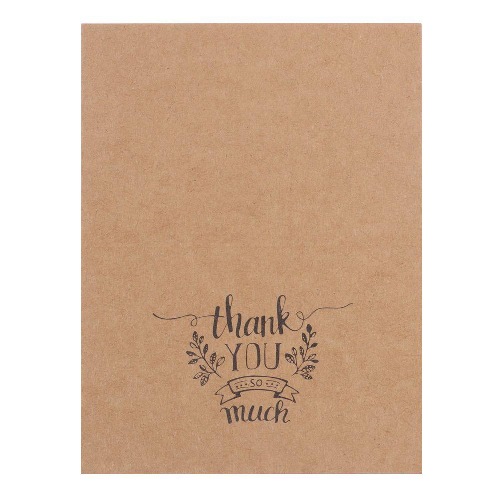 R-flower 10pcs &quot;Terima Kasih&quot; Postcards Packet DIY Express Kagumi Label Kartu Tag Ucapan Cardstock