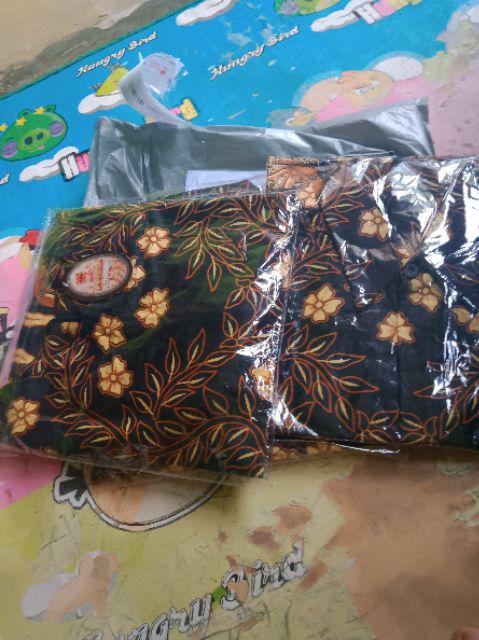 Atasan Batik Dolby Dolbi Dobby Doby Tenun Sutra Tulis Halus Katun Atbm Baron ,sarombit Atasan