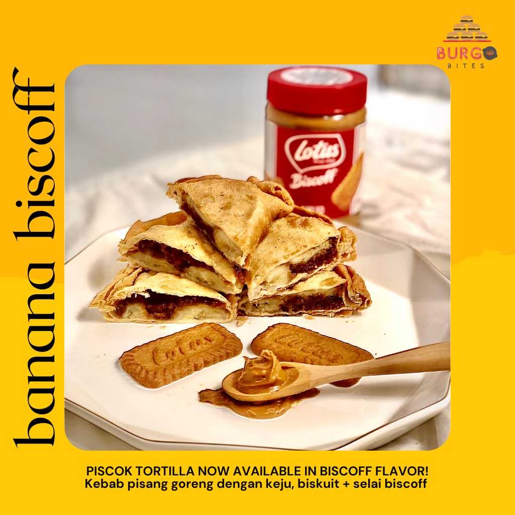 

Banana Tortilla Biscoff