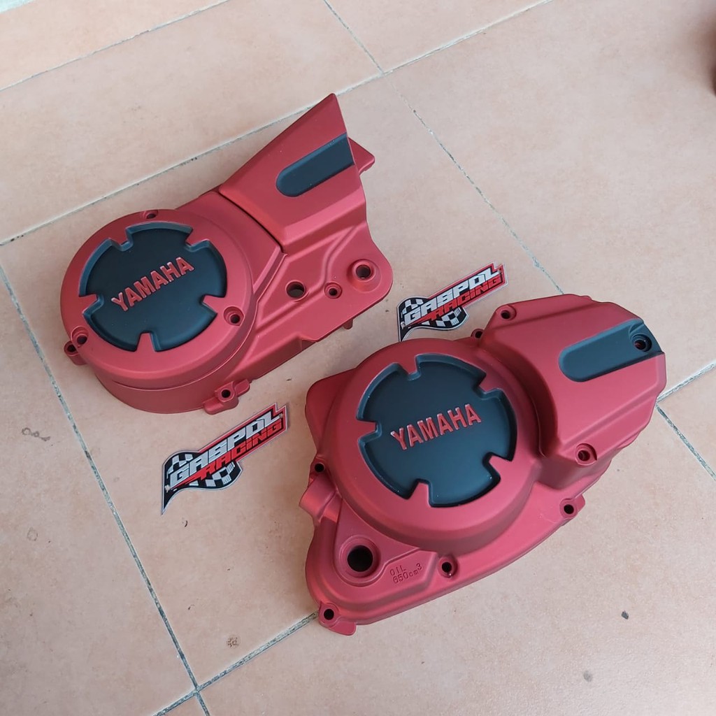 JUAL BAK RX KING NEW KANAN KIRI FINISHING MERAH MAROON GASPOL RACING