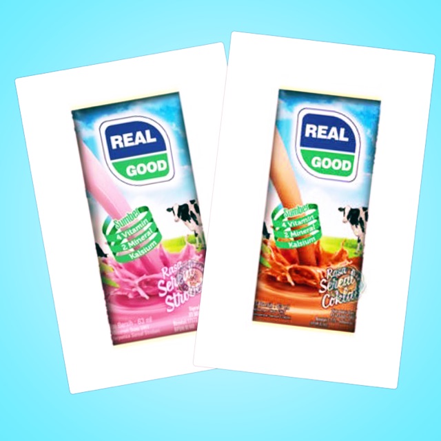 

REAL GOOD Susu Bantal Sereal Coklat / Stroberi 55ml