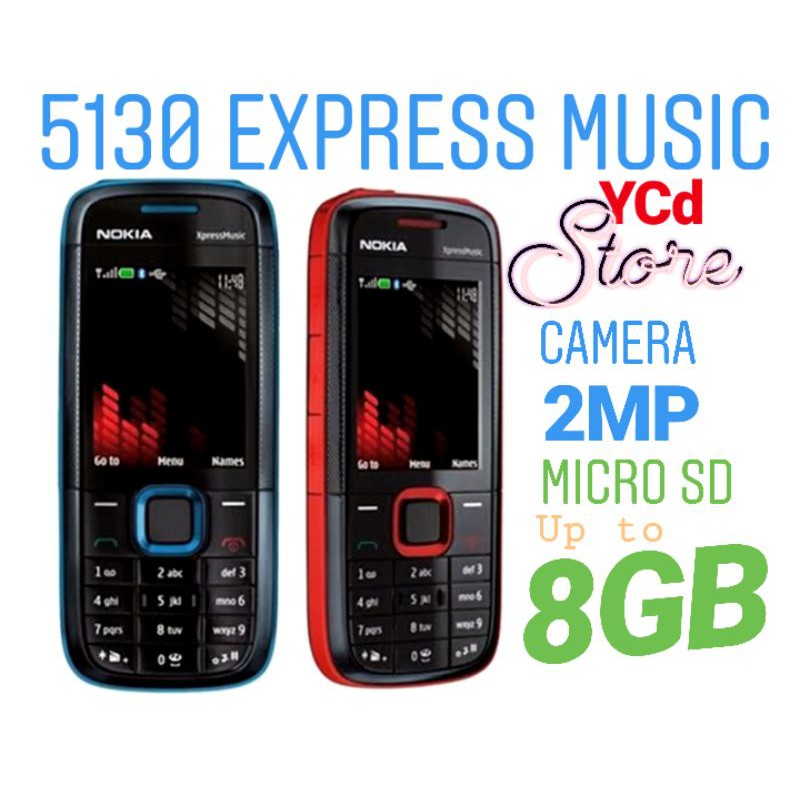 Hp nokia jadul 5130 new express music