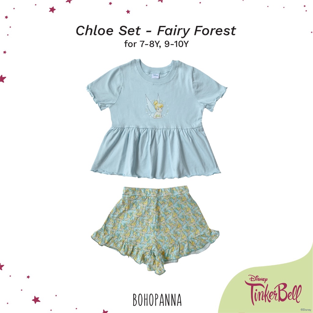 Bohopanna  - Chloe Set Disney / Setelan Anak Perempuan