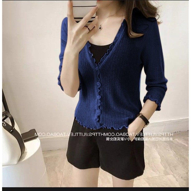 WSE390 - Cardigan Rajut Juli / Cardigan / Cardigan Wanita / Sweater Wanita / Baju Wanita