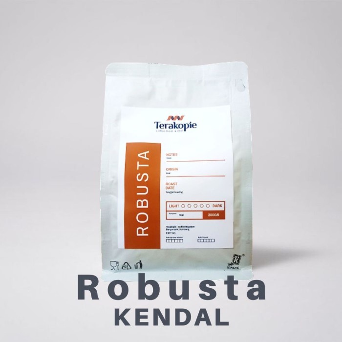 

KOPI ROBUSTA KENDAL TERAKOPIE | Bubuk / Biji | 1000 gram - BIJI