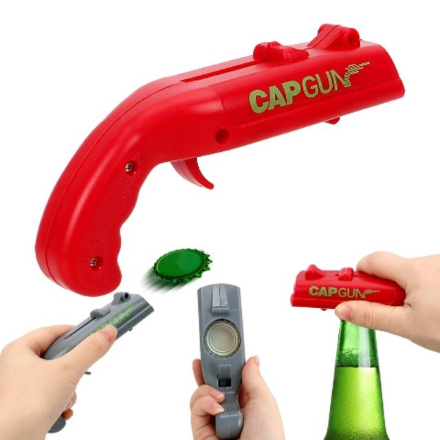 Pembuka Botol Pistol / Cap Gun Bottle Opener