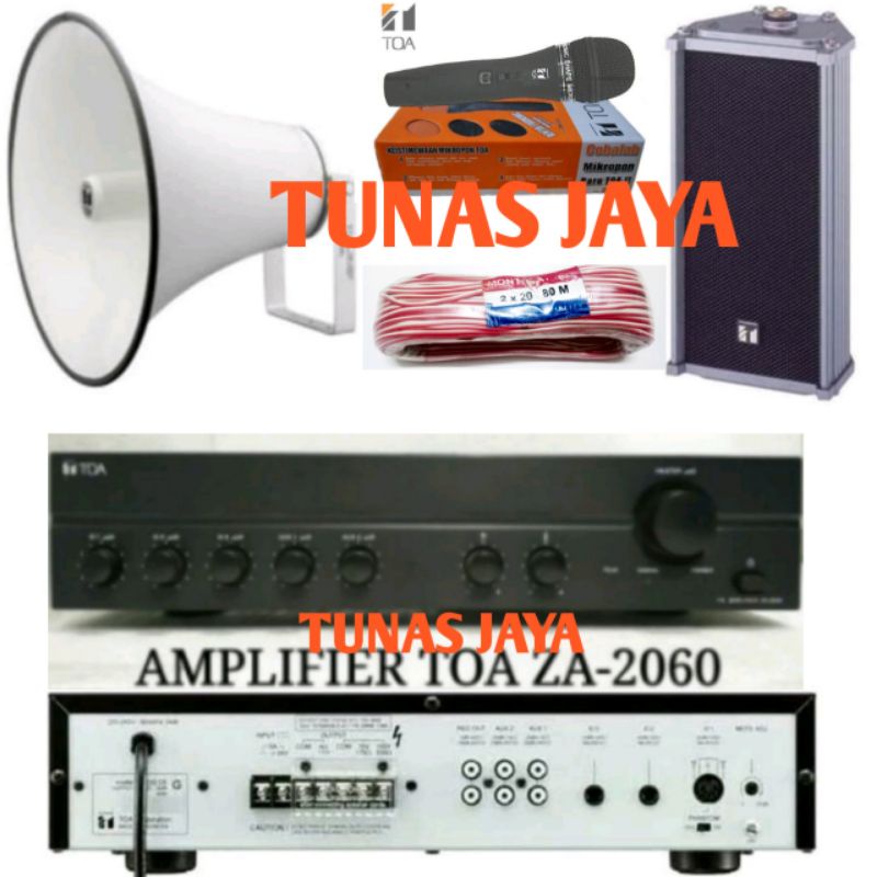 PAKET TOA MASJID DAN MUSHOLLAH SPEAKER LUAR DALAM