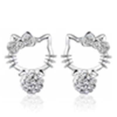 Anting Perak 925 Wanita Anting Fashion Perhiasan/Subang Telinga anting perempuan