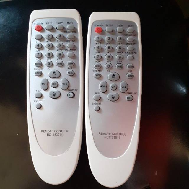 REMOTE REMOT TV TCL RC1153014 untuk TV TABUNG SLIM FLAT