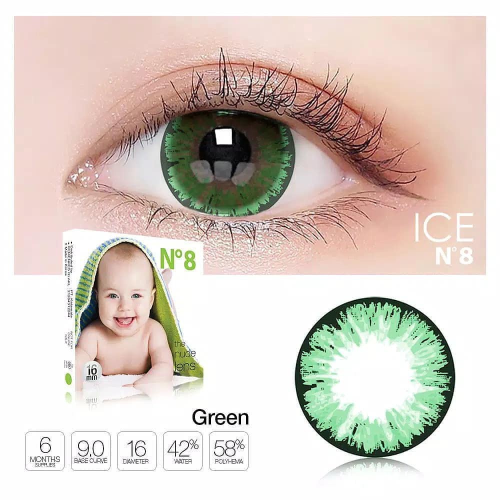 PAKET SOFTLENS N8 DIA 16MM + CAIRAN X2 60ML + PINSET + LENSCASE / COD INSTAN SAMEDAY / LENSA KONTAK / PAKET MURAH