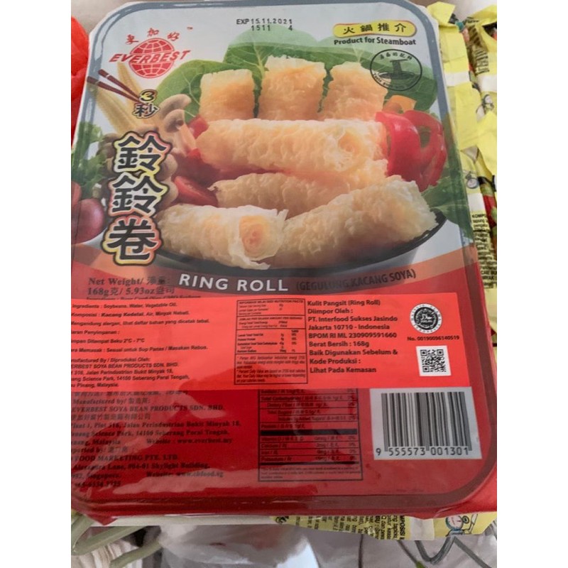 

everbest ringroll , # termurah per dus # Kembangtahu gulung