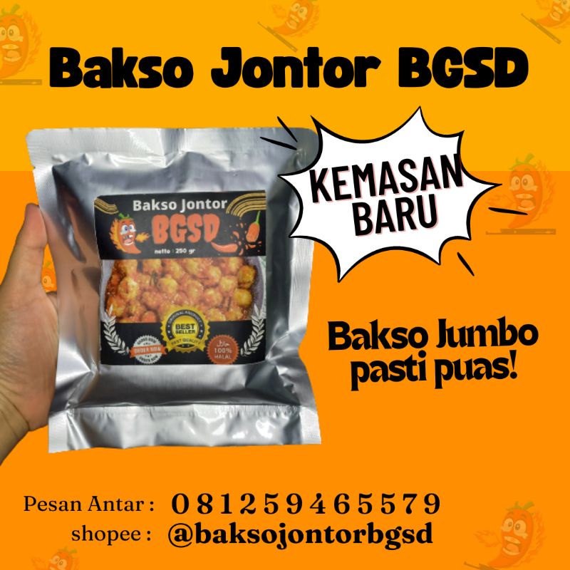 

‼️ KEMASAN JUMBO ‼️ BAKSO JONTOR BGSD PENTOL MERCON BAKSO MERCON BASO MERCON ASLI DAGING