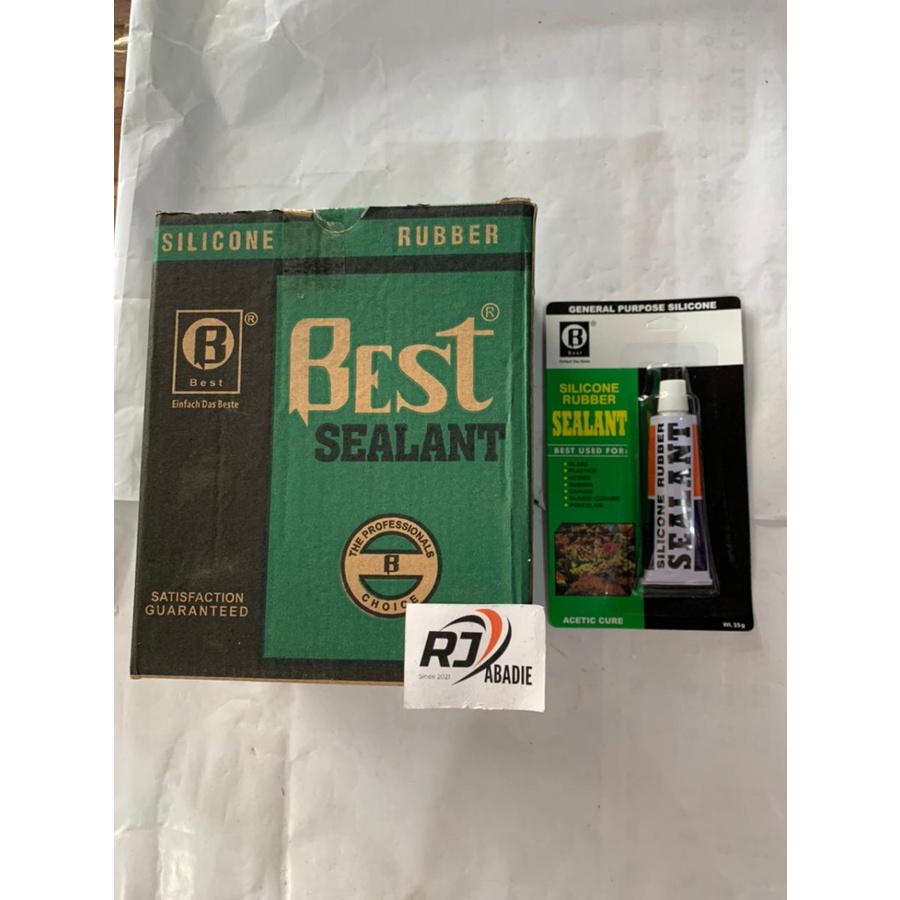 Lem Silikon / Kaca Best Sealant [12pc]