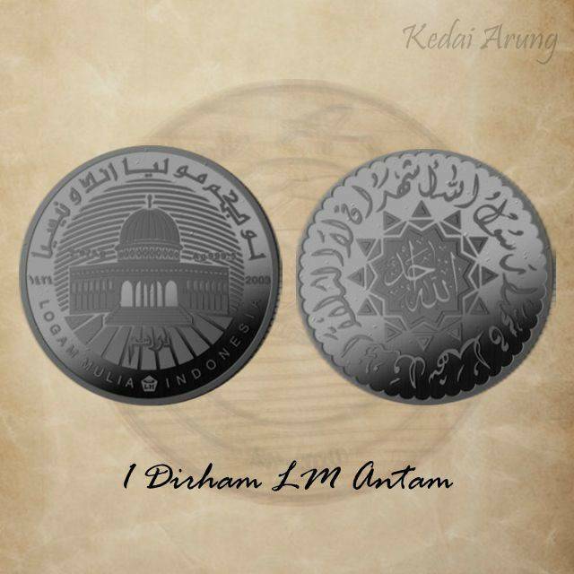 Koin Perak 1 Dirham LM Antam