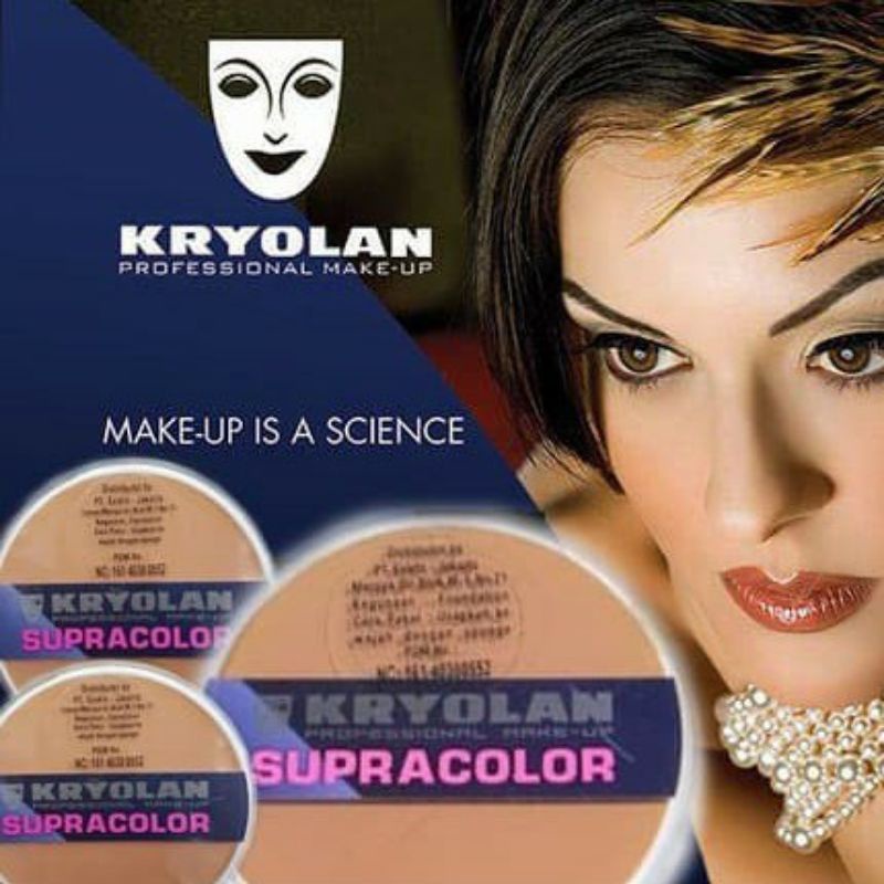 KRYOLAN FOUNDATION SUPRACOLOR 15 ML &amp; 55 ML 1W 2W 3W 4W 5W