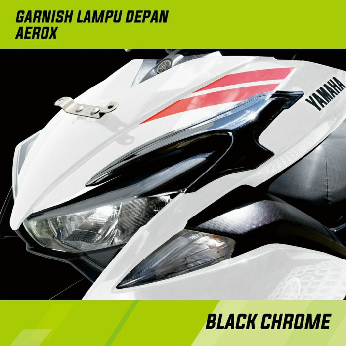 TGP Variasi Garnish Aksesoris Lampu Depan Motor Yamaha Aerox 155