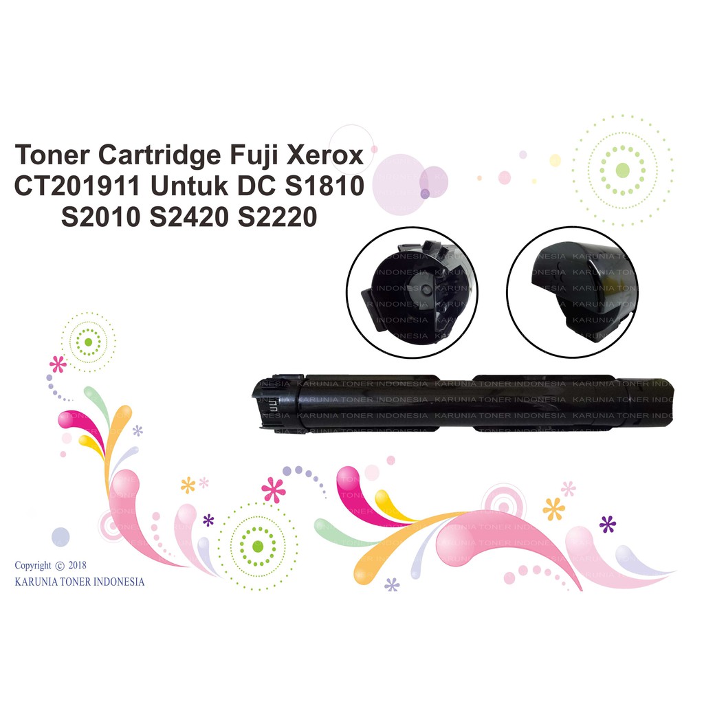 Toner Cartridge Fuji Xerox CT201911 Untuk DC S1810 S2010 S2420 S2220