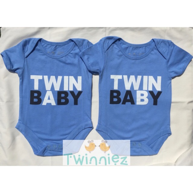 Jumper Baju Bayi Kembar Twinniez Twin Ba Indonesia