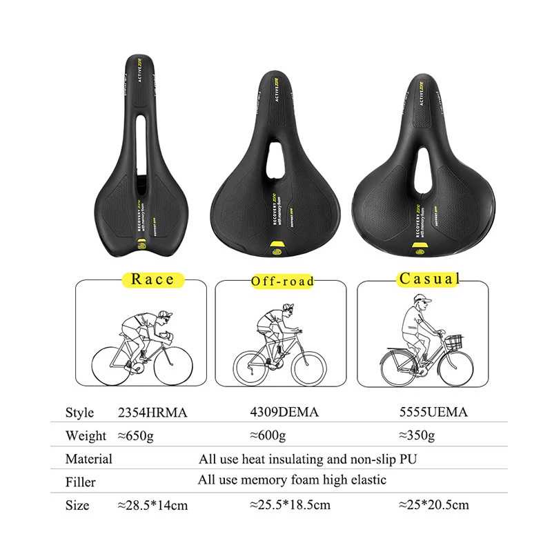 SELLE ROYAL Jok Sadel Sepeda Kulit Soft Pad Casual Style - 5555UEMA