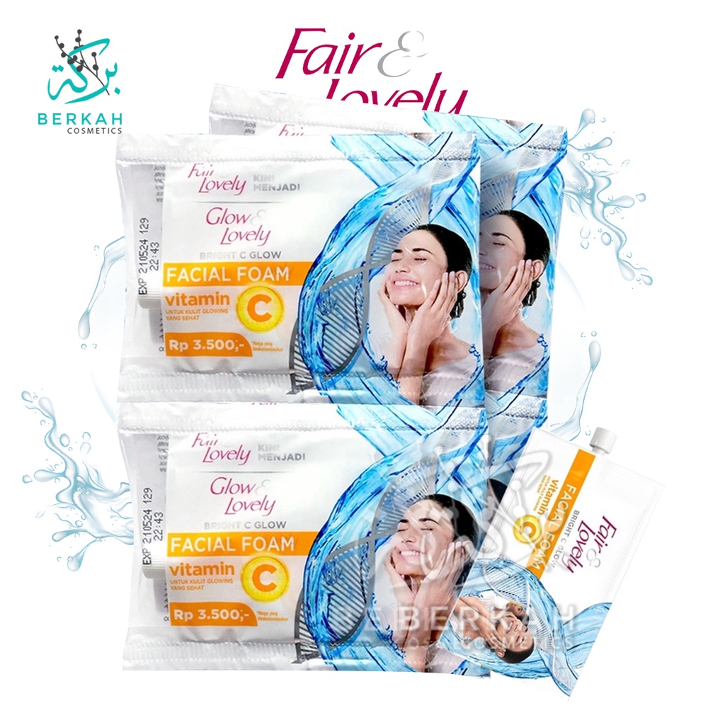 Fair &amp; Lovely Facial Foam Sachet 9gr