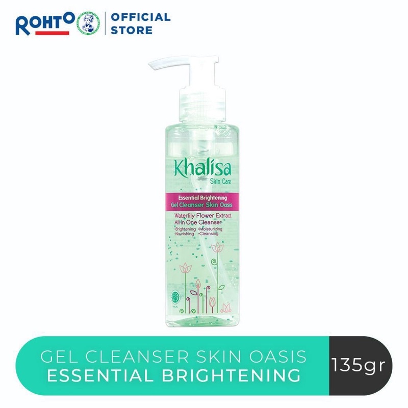 KHALISA ESSENTIAL BRIGHTENING GEL CLEANSER SKIN OASIS 135gr