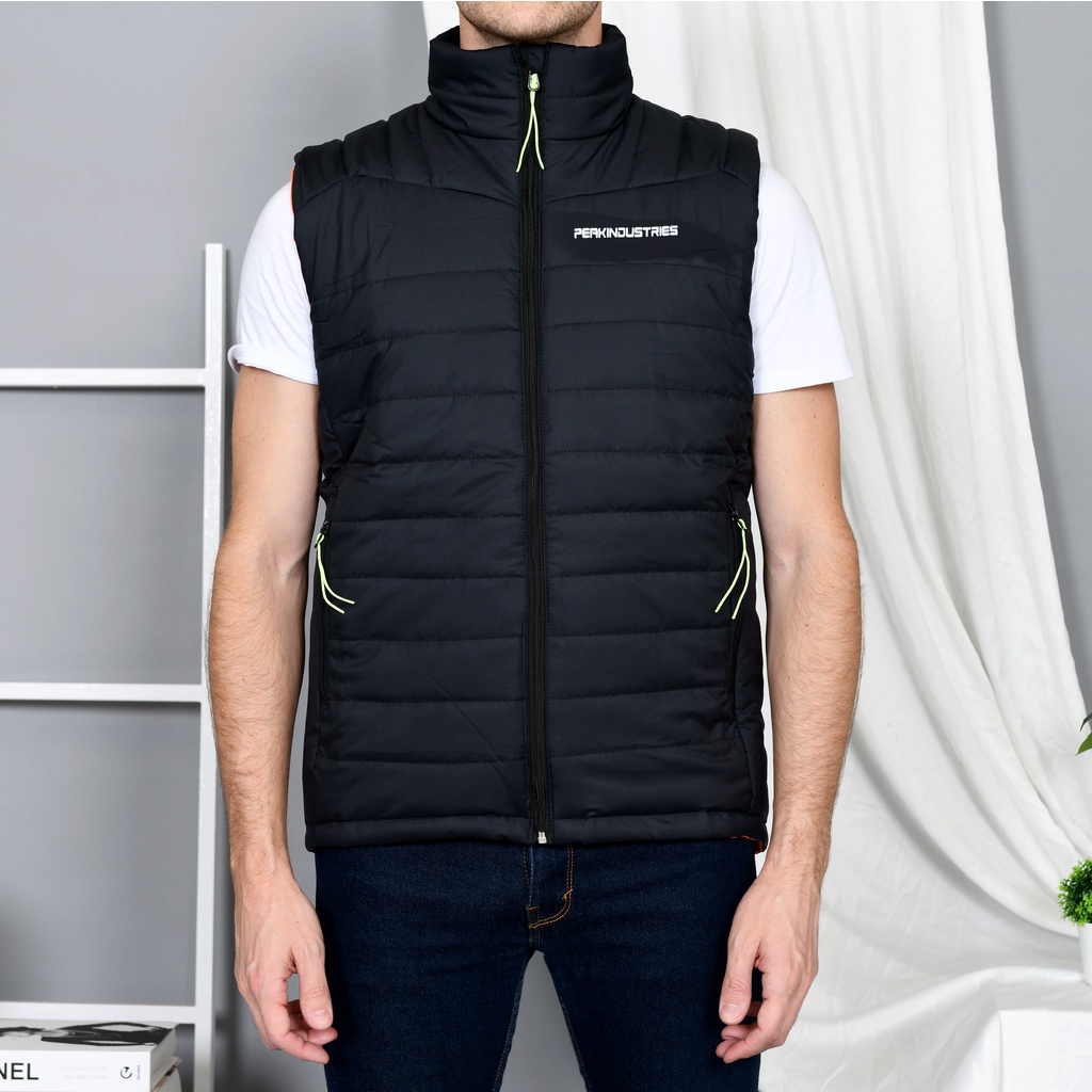 Jaket Rompi Perasut Motor Vest Riding Pelindung Dada Bodyvest Original PEAKINDUSTRIES Anti Air dan Anti Angin