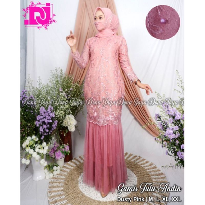 REALPICT GAMIS ORIGINAL/GAMIS TUTU ANDIN/DRESS MODERN