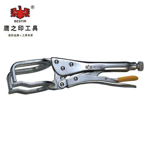 10 Inch Steel Vise Vise Holding Welding Sheet Clamp steel Grip BESTIR-11402