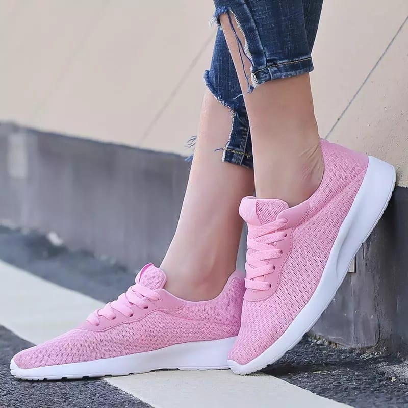 Andien Galerry Sepatu Wanita Sneakers Korea Fashion Sepatu Joging Wanita Sepatu Olahraga Murah Spatu Wanita Santai Kekinian Sepatu Olah Raga Wanita Warna Pink Sepatu Sport Cewek Terbaru Sepatu Casual Santai Sneakers Wanita Harian Formal Dan Simpel Fashion