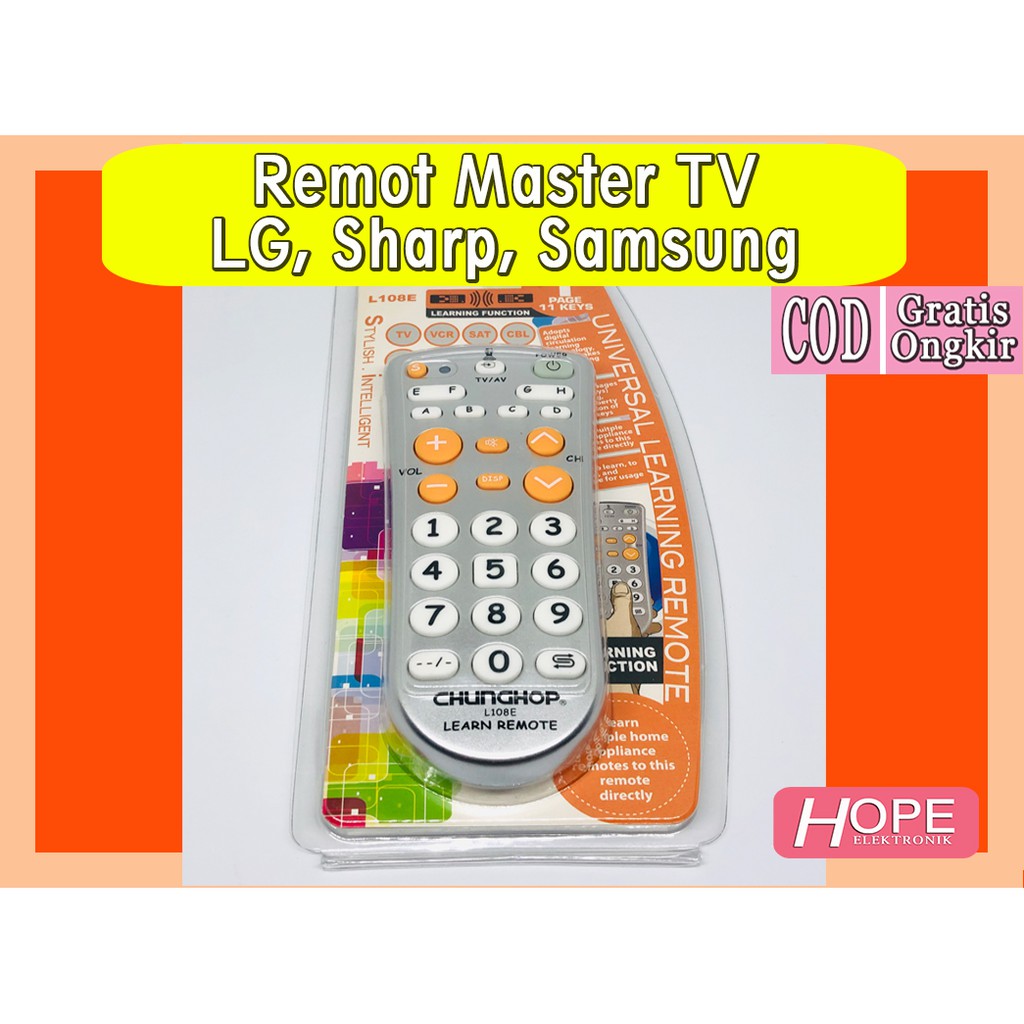 REMOTE REMOT MASTER SERVICE MODE LG Sharp Samsung Remot Sakti TV LG Sharp Samsung