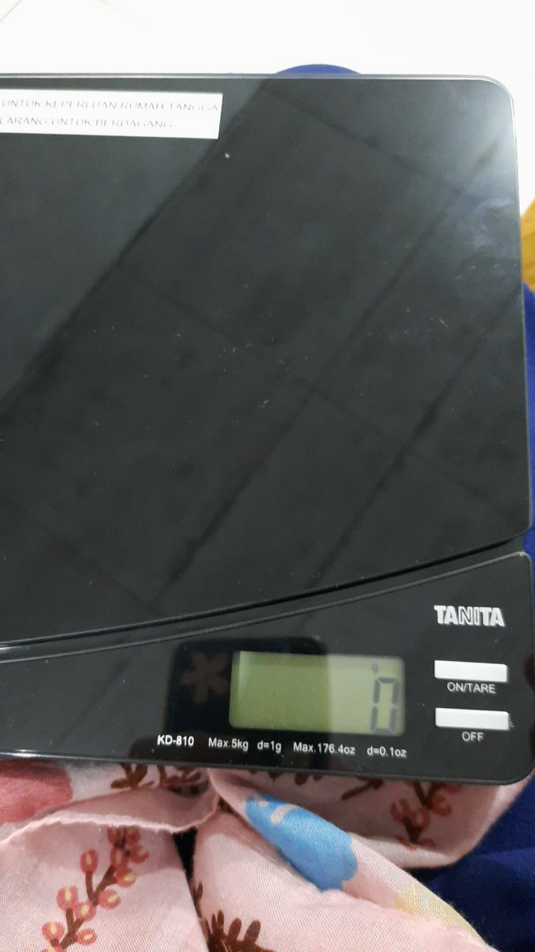 Tanita Kd-811 Timbangan Digital Untuk Dapur Dan Kue - 5 Kg - Kd811